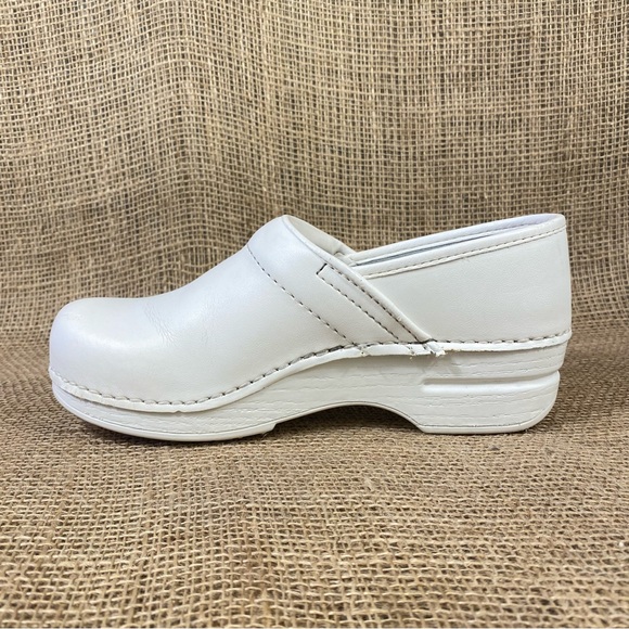 Dansko clogs White leather size 5.5 - 6 eu 36 - Picture 5 of 9